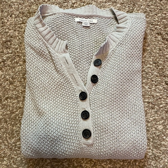 American Eagle Outfitters Sweaters - Henley sweater